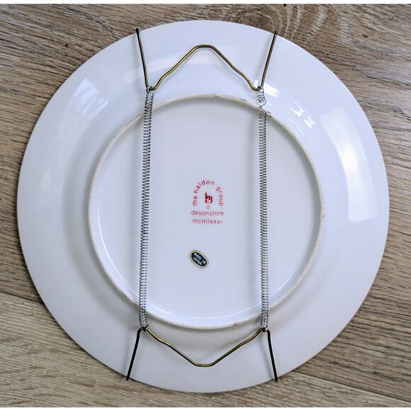 VTG The Haldon Group Devonshire 1981 Set of 3 Chicken Rooster Salad Plates 7.5" - Picture 7 of 9